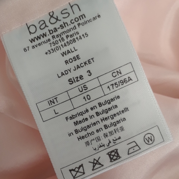 ba&sh..NWT.."THE WALL BLAZER" - Picture 6 of 11